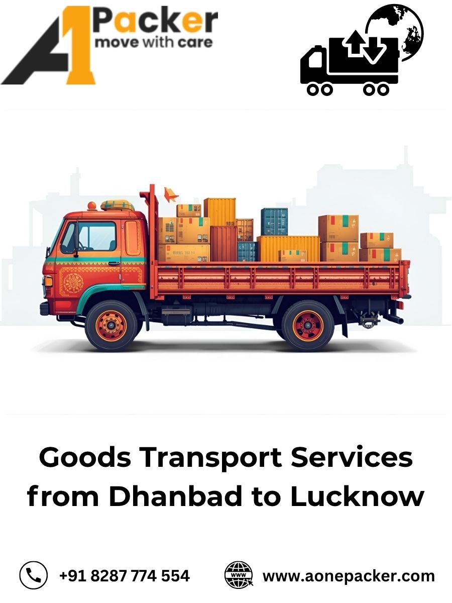 Goods Transport from Dhanbad to Lucknow