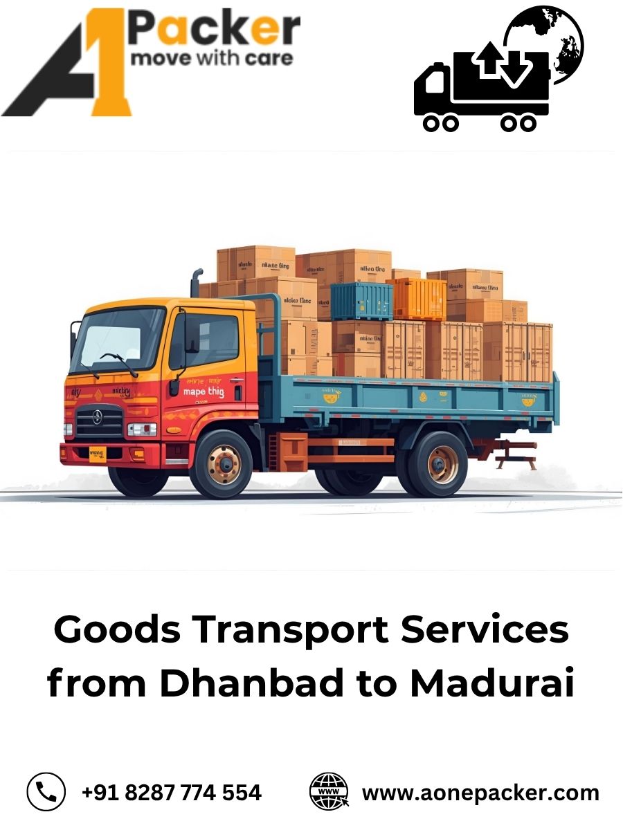 Goods Transport from Dhanbad to Madurai