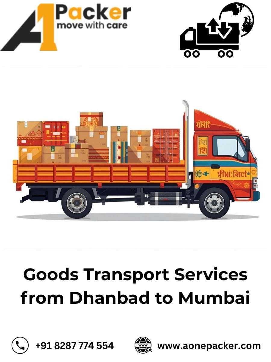 Goods Transport from Dhanbad to Mumbai