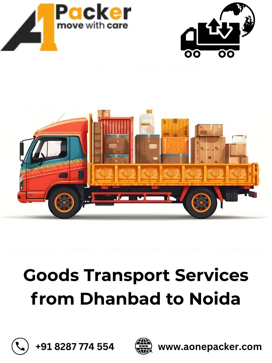 Goods Transport from Dhanbad to Noida