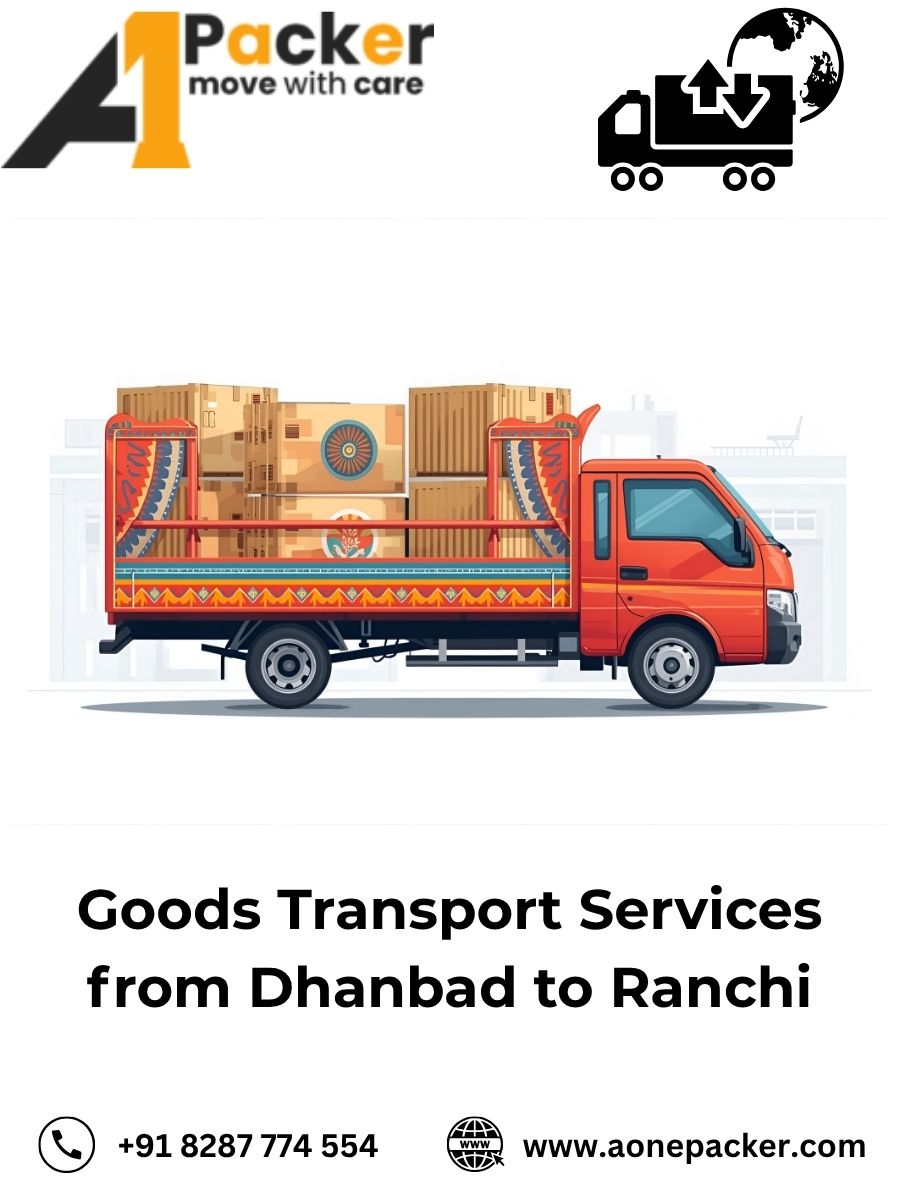 Goods Transport from Dhanbad to Ranchi