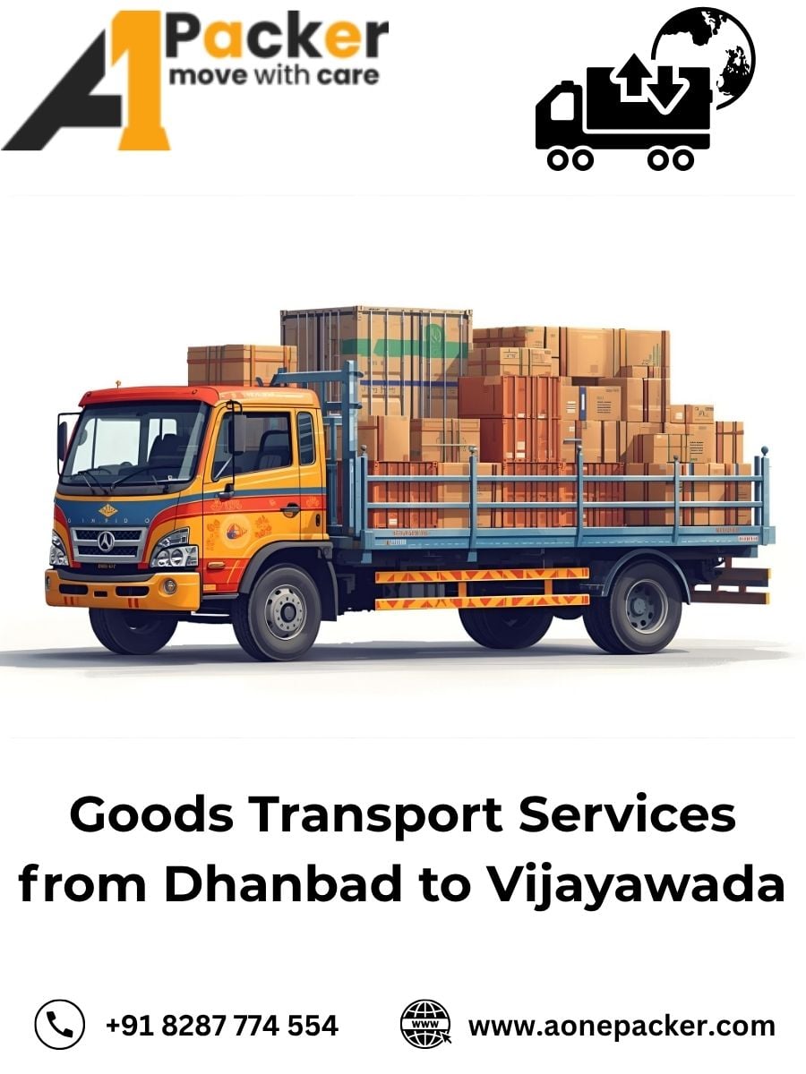Goods Transport from Dhanbad to Vijayawada