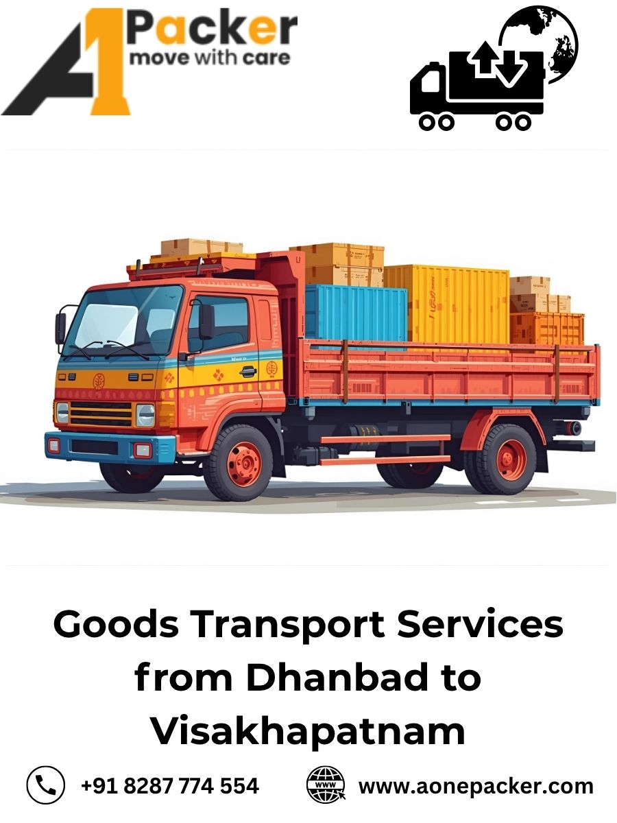 Goods Transport from Dhanbad to Visakhapatnam