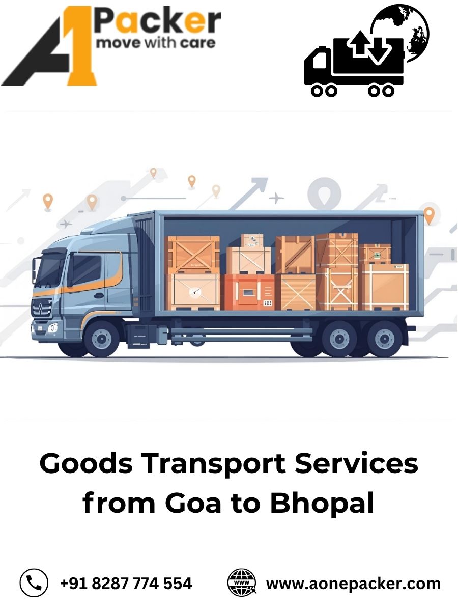 Goods Transport from Goa to Bhopal