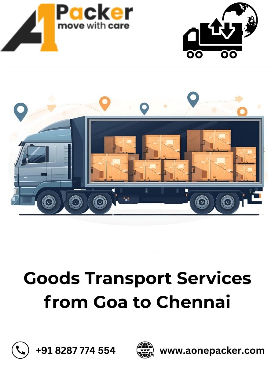 Goods Transport from Goa to Chennai