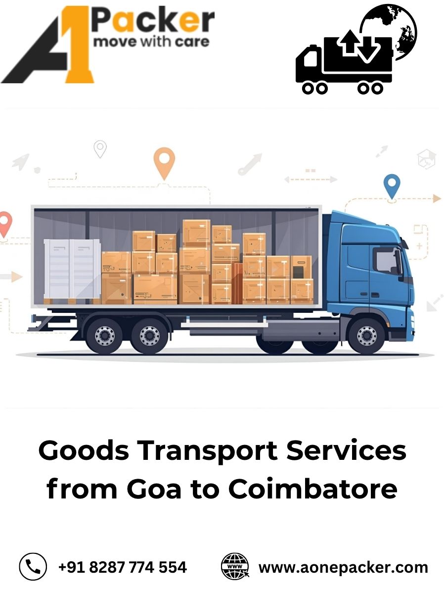 Goods Transport from Goa to Coimbatore