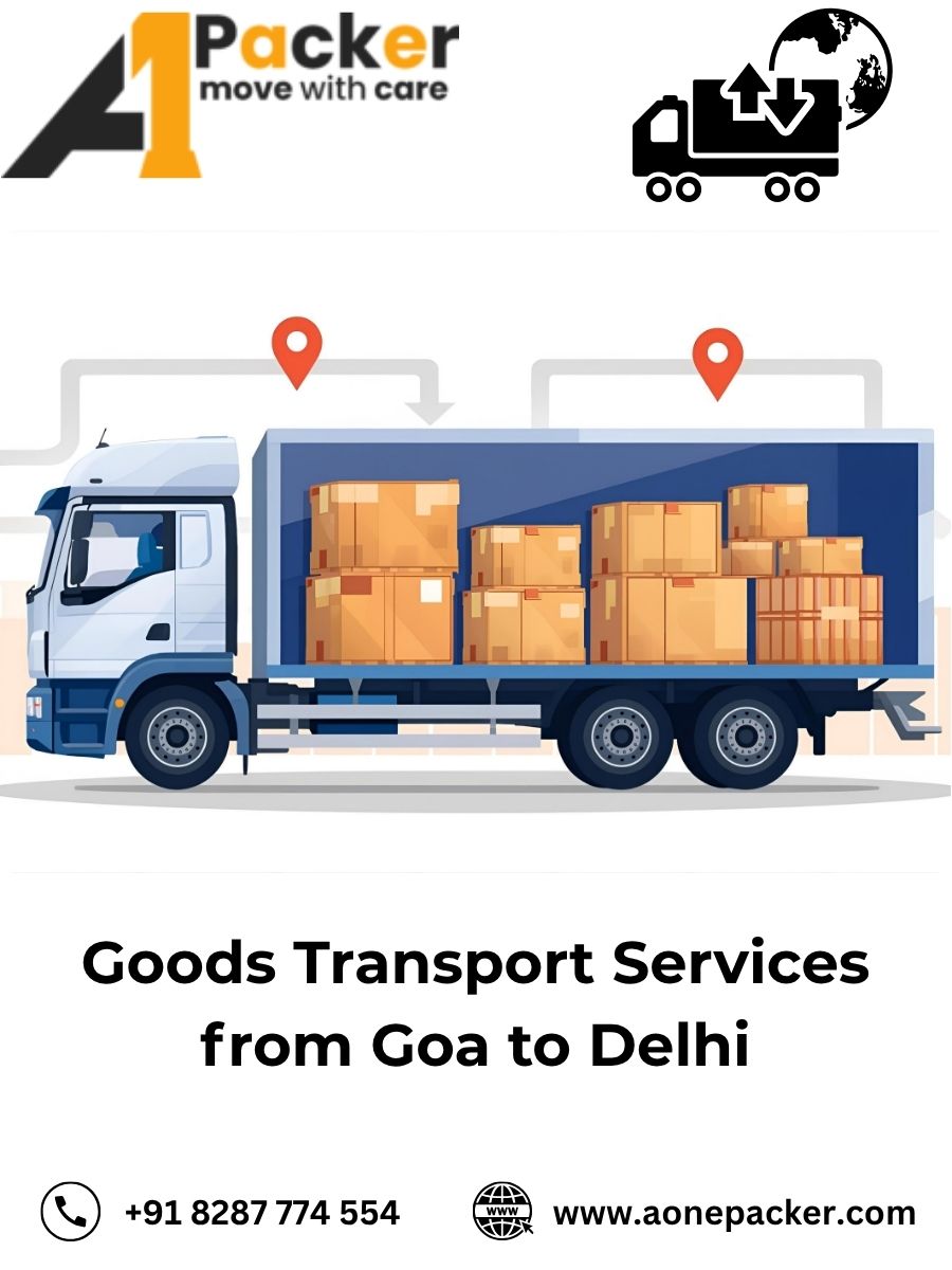 Goods Transport from Goa to Delhi
