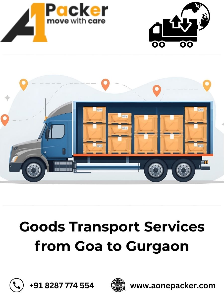 Goods Transport from Goa to Gurgaon