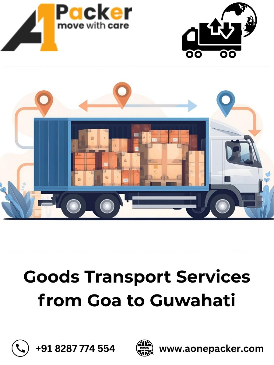 Goods Transport from Goa to Guwahati