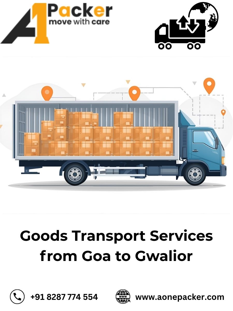 Goods Transport from Goa to Gwalior