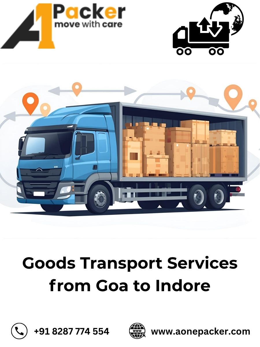 Goods Transport from Goa to Indore