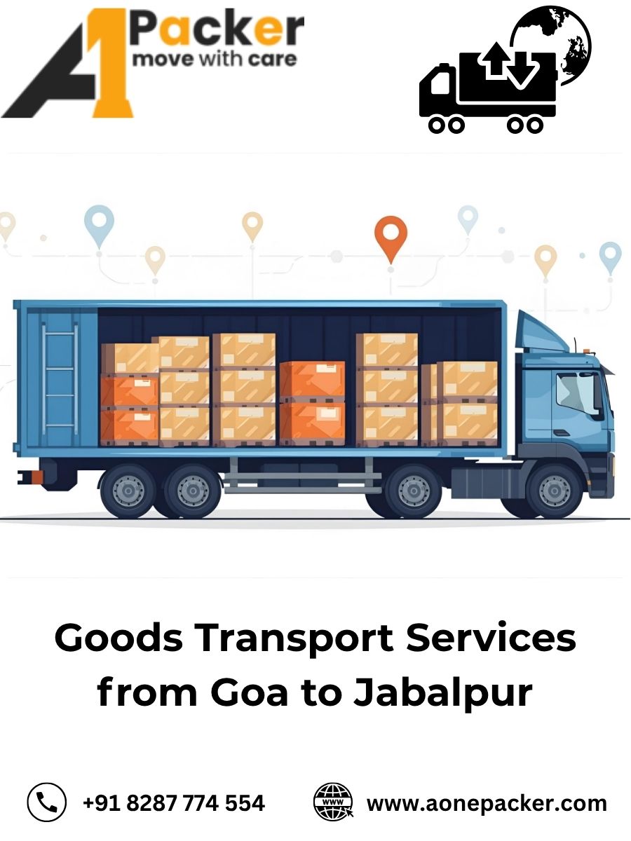 Goods Transport from Goa to Jabalpur