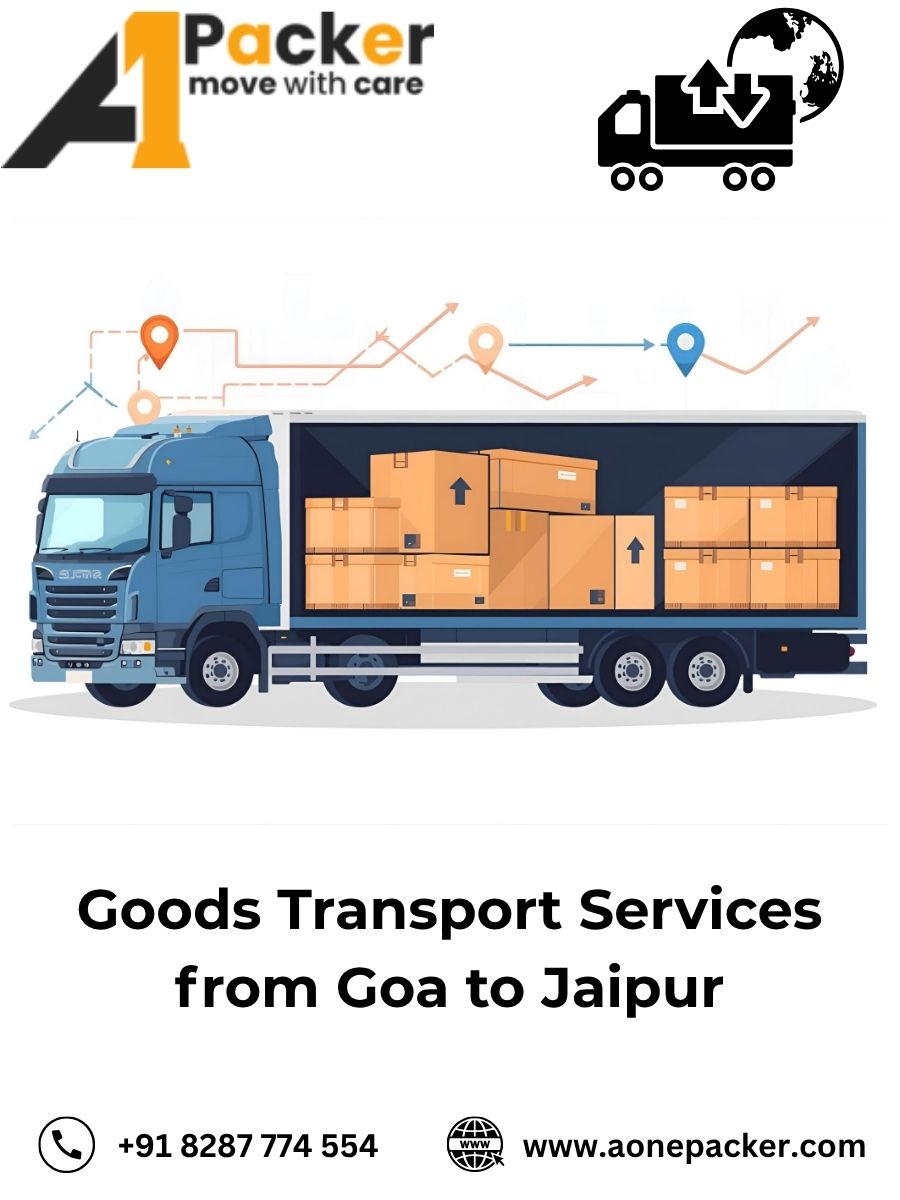 Goods Transport from Goa to Jaipur