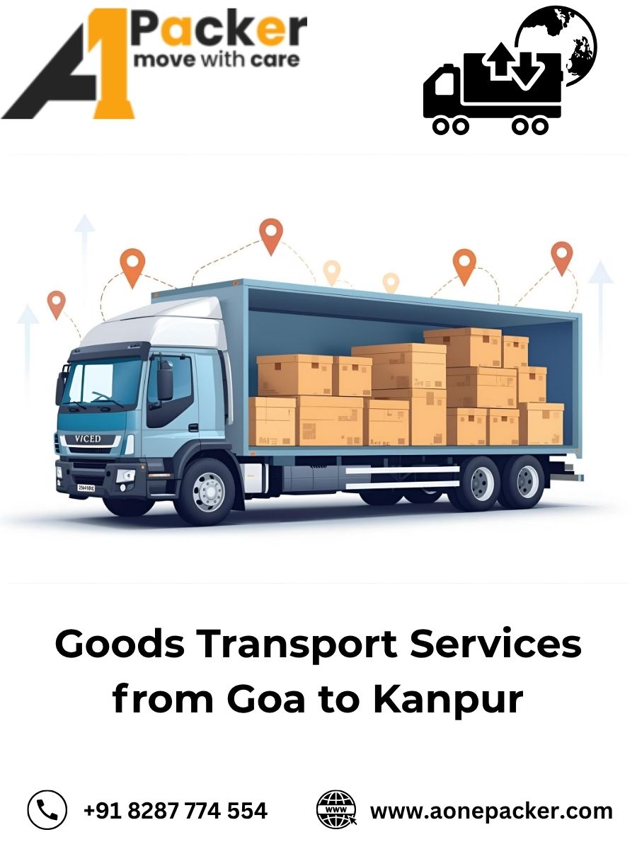 Goods Transport from Goa to Kanpur
