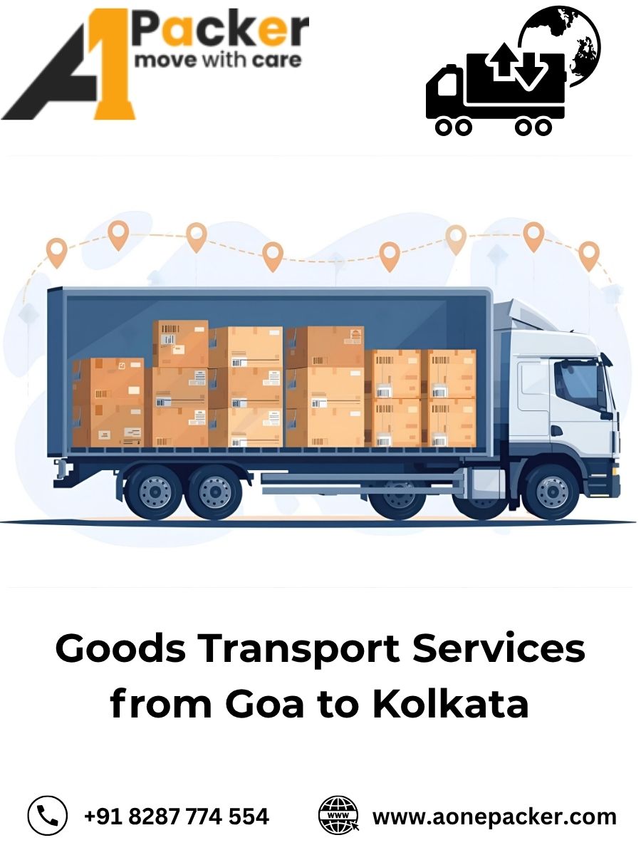 Goods Transport from Goa to Kolkata