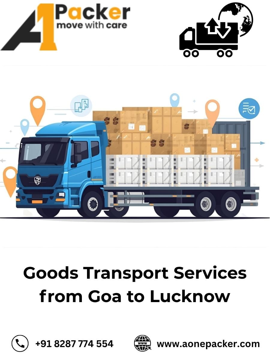 Goods Transport from Goa to Lucknow