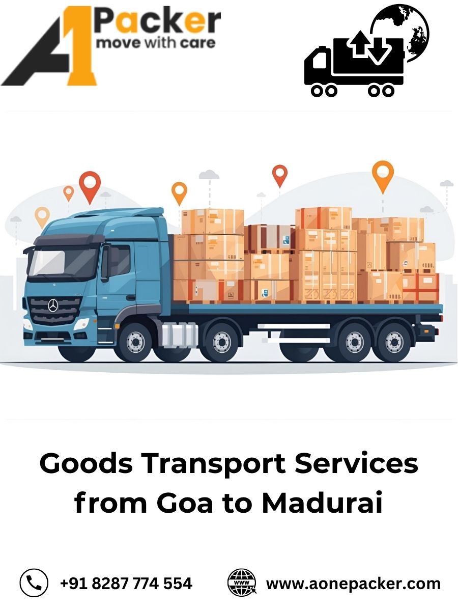 Goods Transport from Goa to Madurai