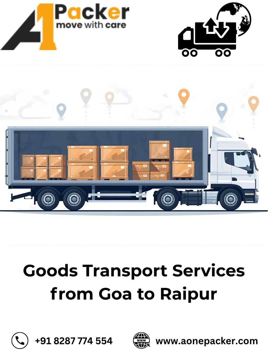 Goods Transport from Goa to Raipur