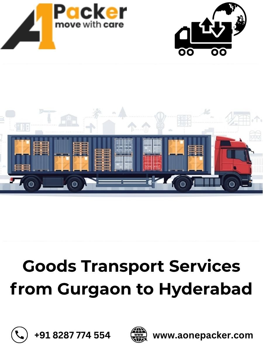 transport cost from Gurgaon to Hyderabad