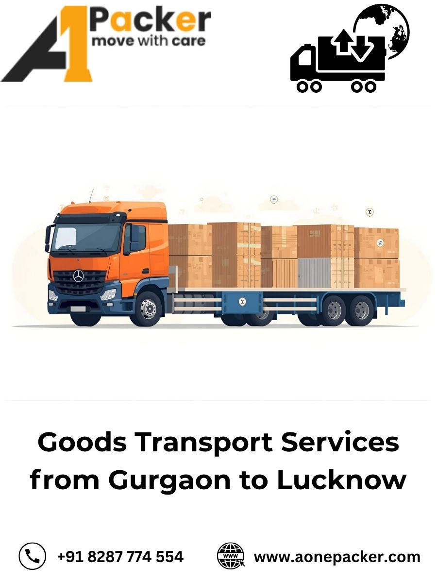 Goods Transport from Gurgaon to Lucknow