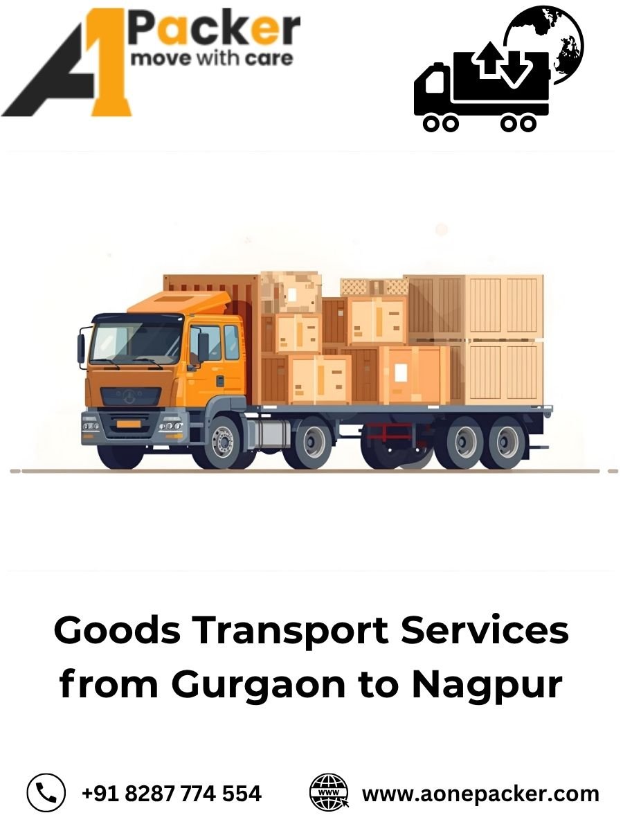 transport cost from Gurgaon to Nagpur