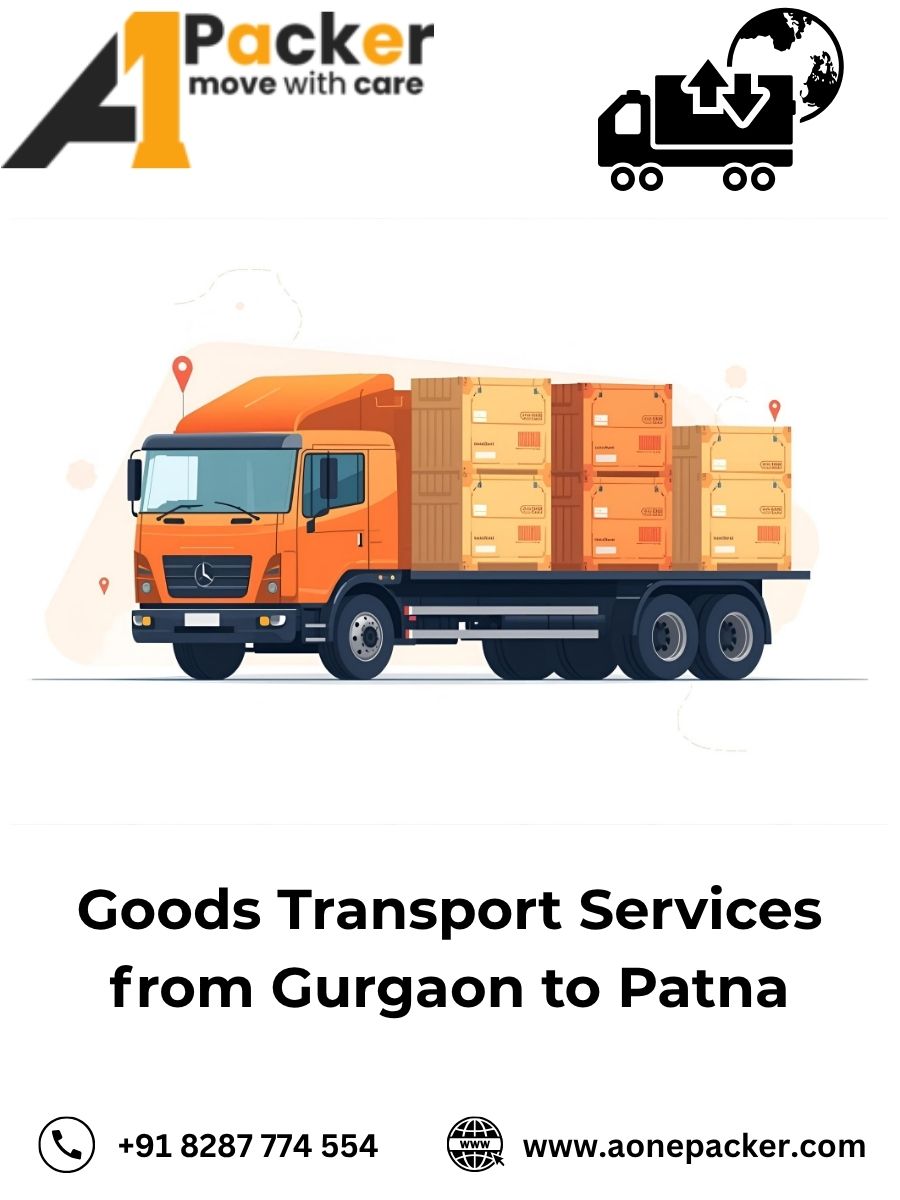 transport cost from Gurgaon to Patna