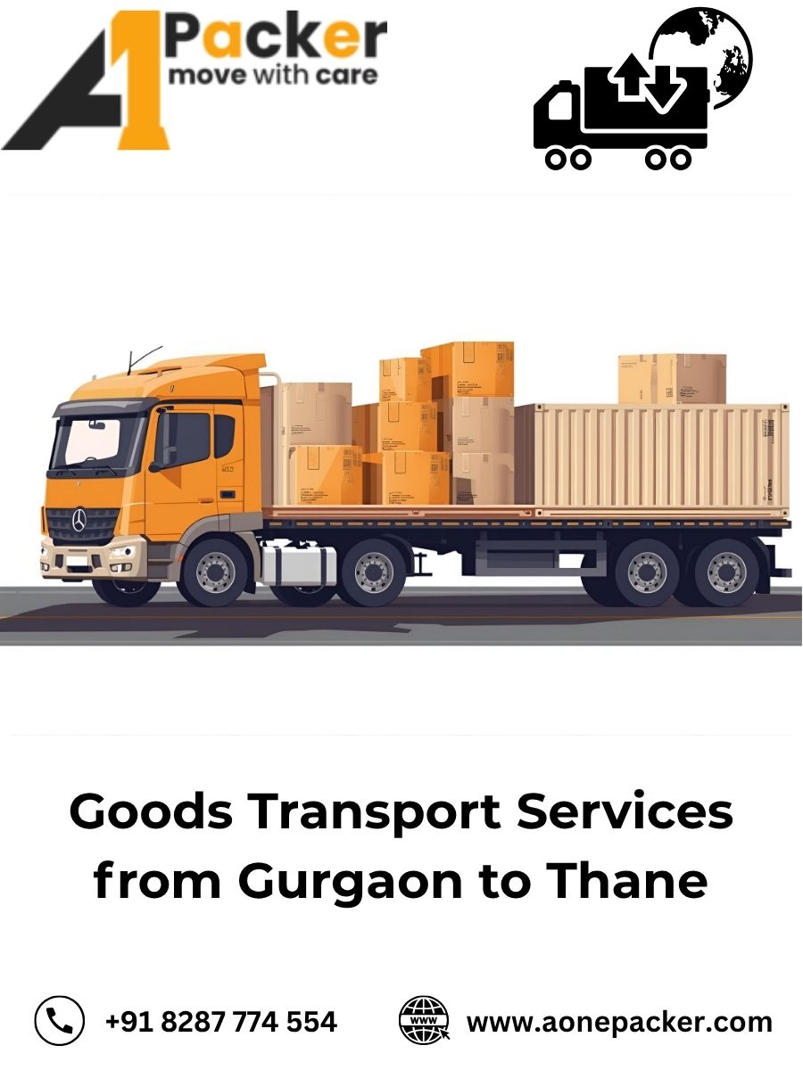transport cost from Gurgaon to Thane