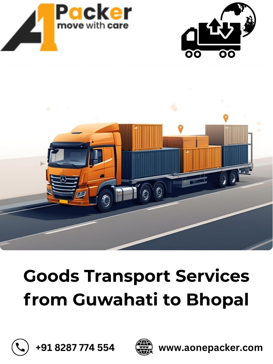 Goods Transport from Guwahati to Bhopal