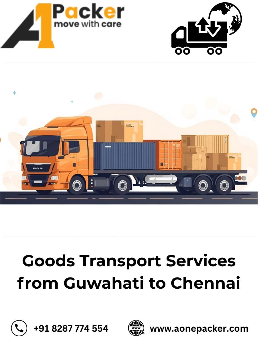 Goods Transport from Guwahati to Chennai