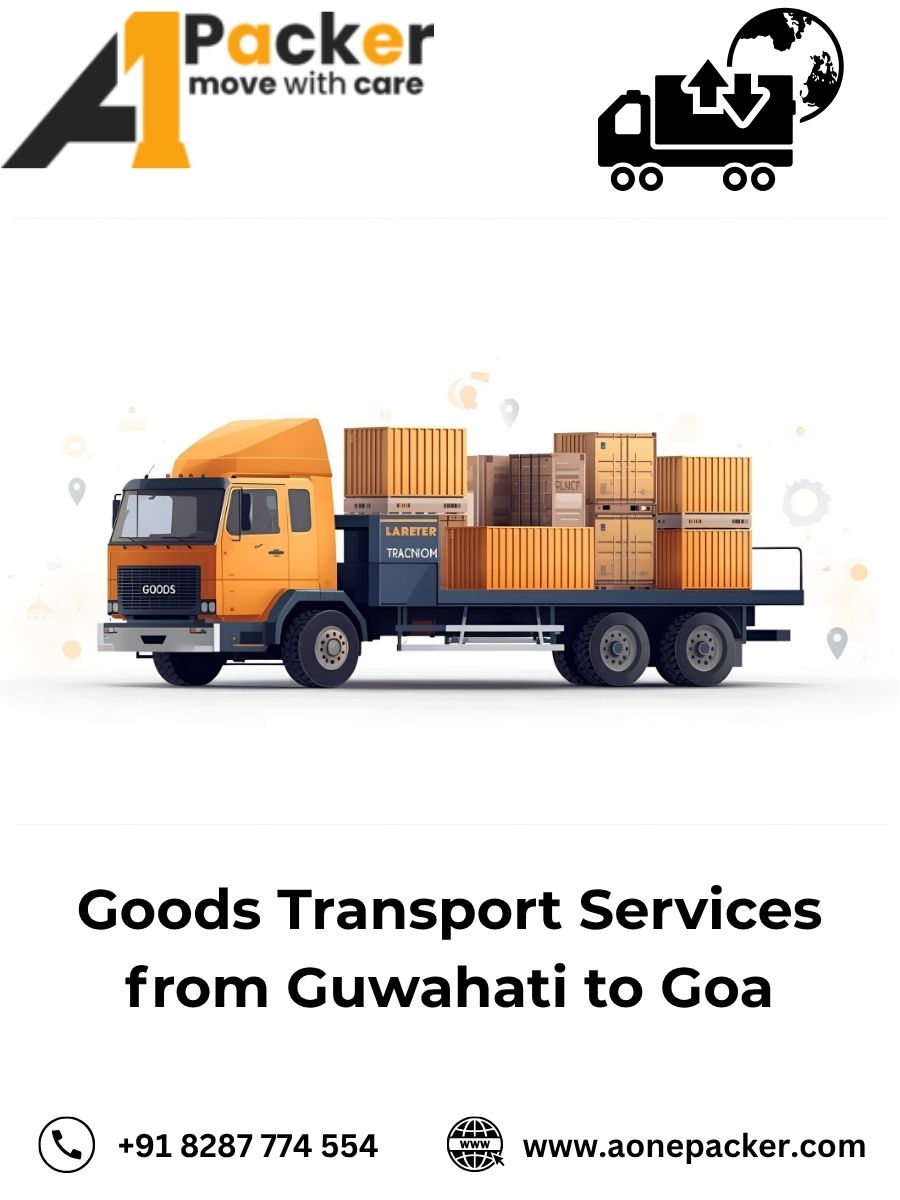 Goods Transport from Guwahati to Goa