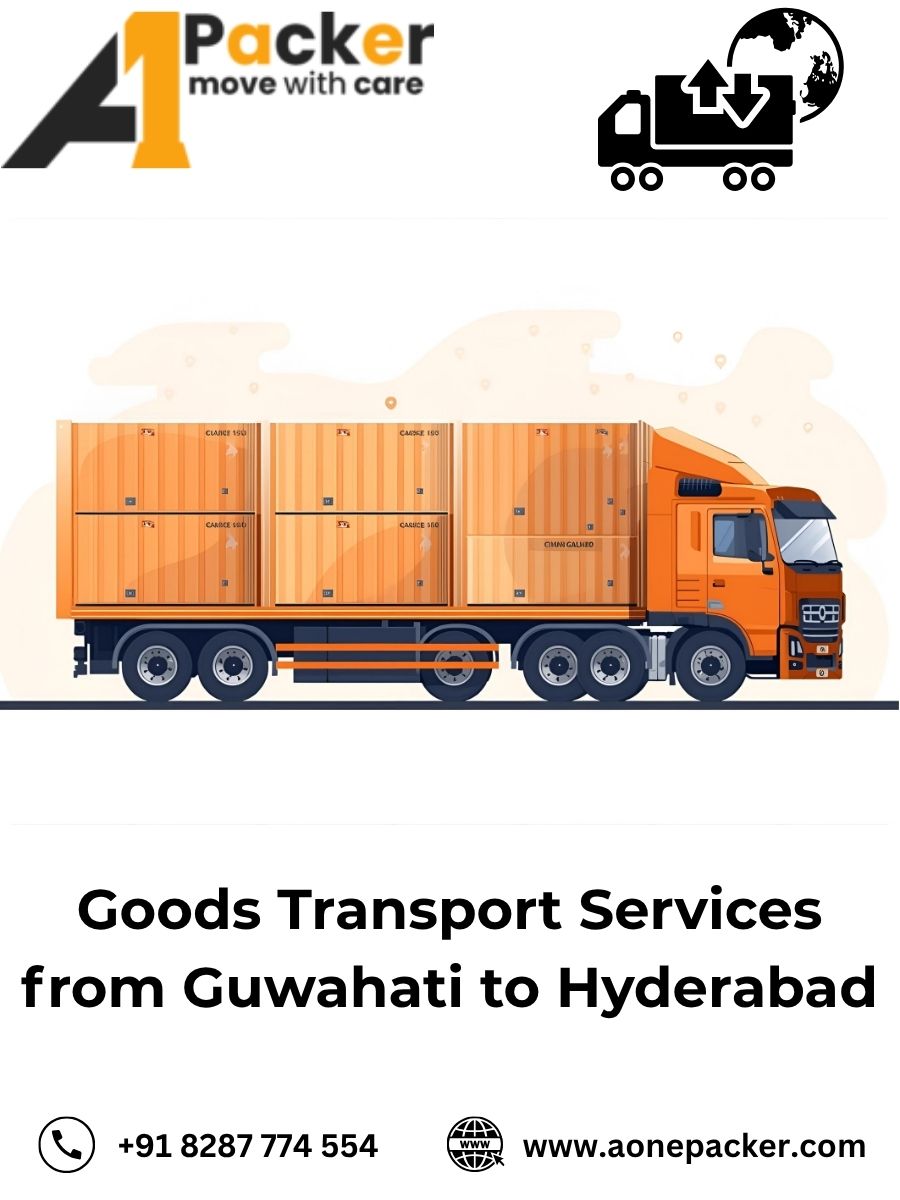 Goods Transport from Guwahati to Hyderabad