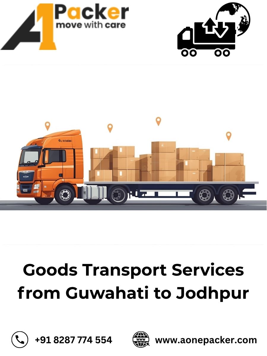 Goods Transport from Guwahati to Jodhpur