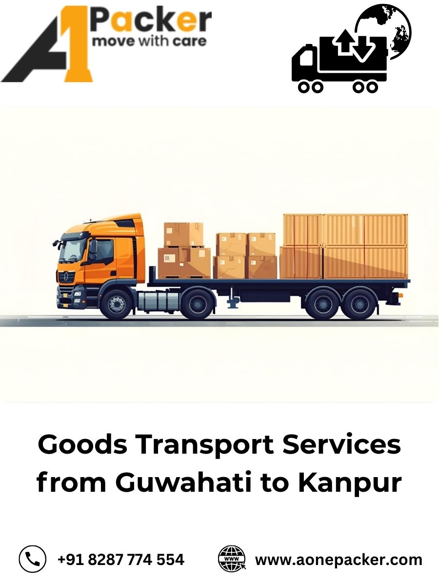 Goods Transport from Guwahati to Kanpur