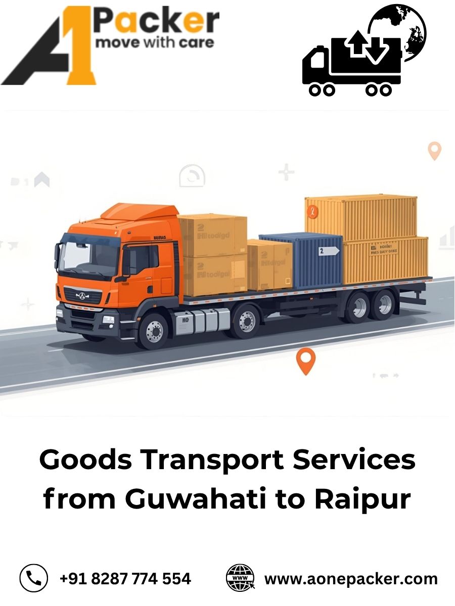 Goods Transport from Guwahati to Raipur