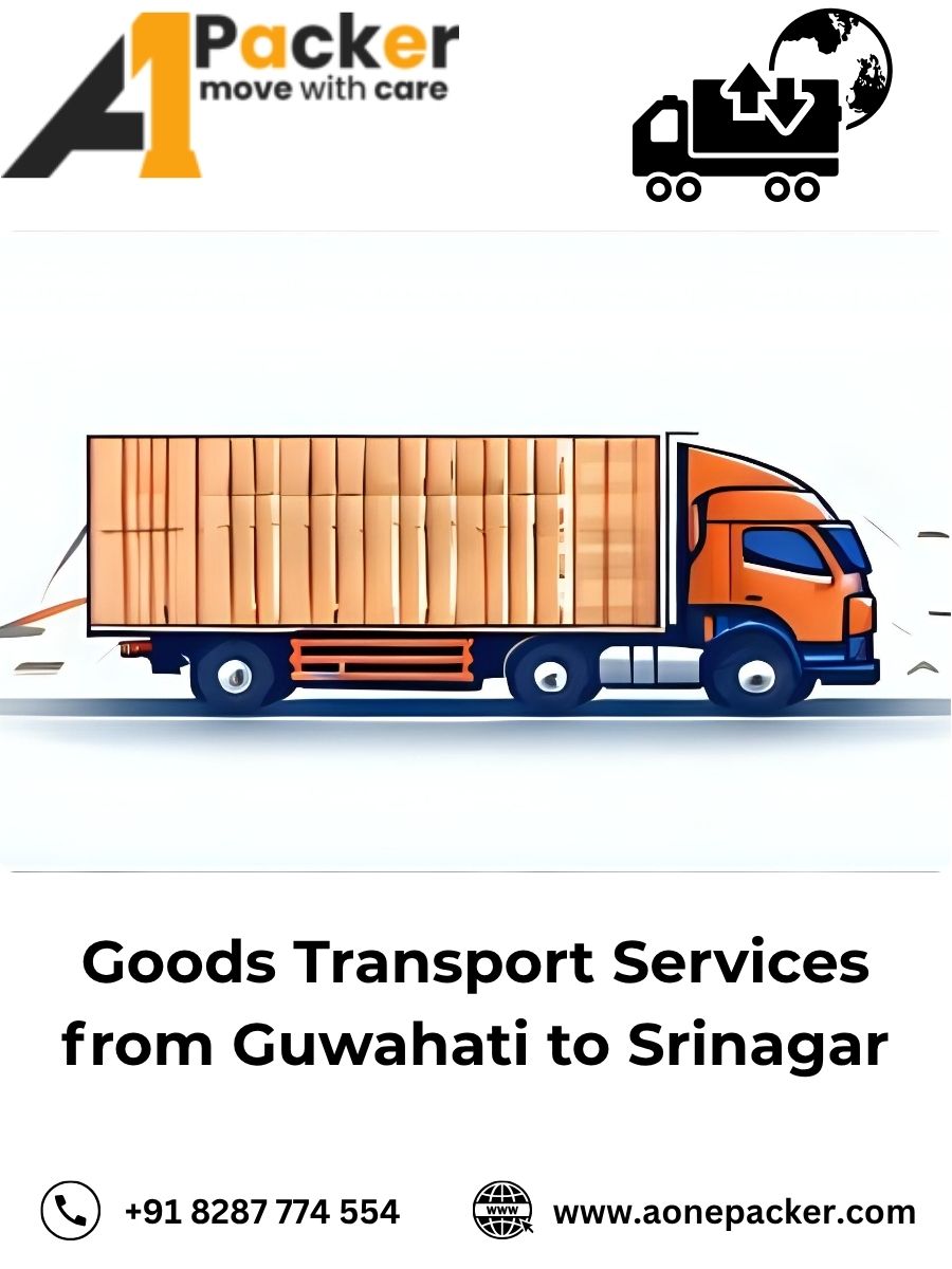 Goods Transport from Guwahati to Srinagar