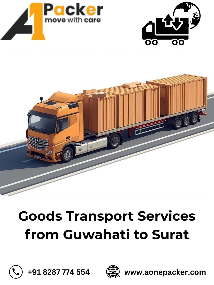 Goods Transport from Guwahati to Surat