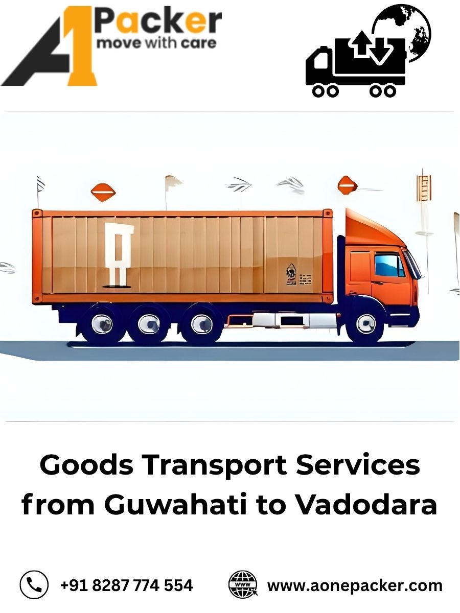Goods Transport from Guwahati to Vadodara