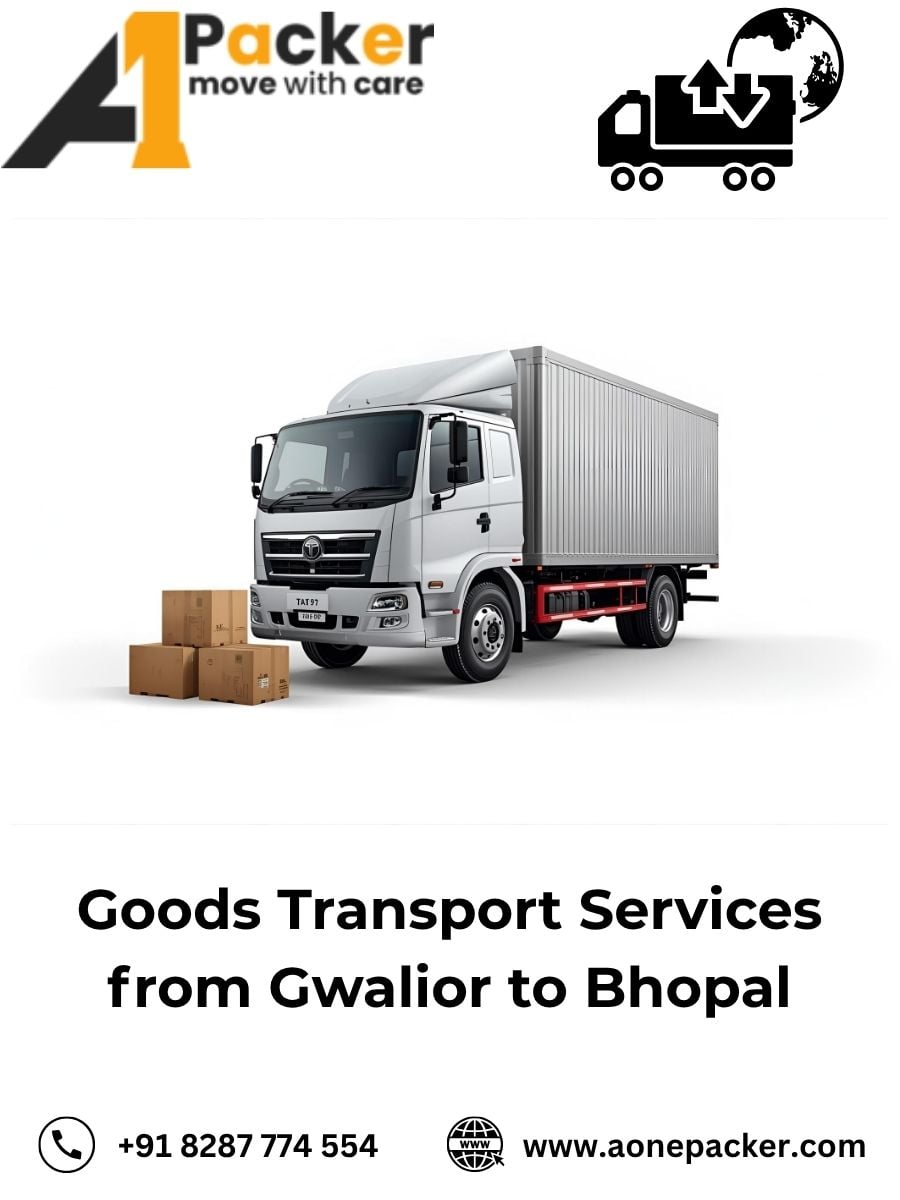 Goods Transport from Gwalior to Bhopal