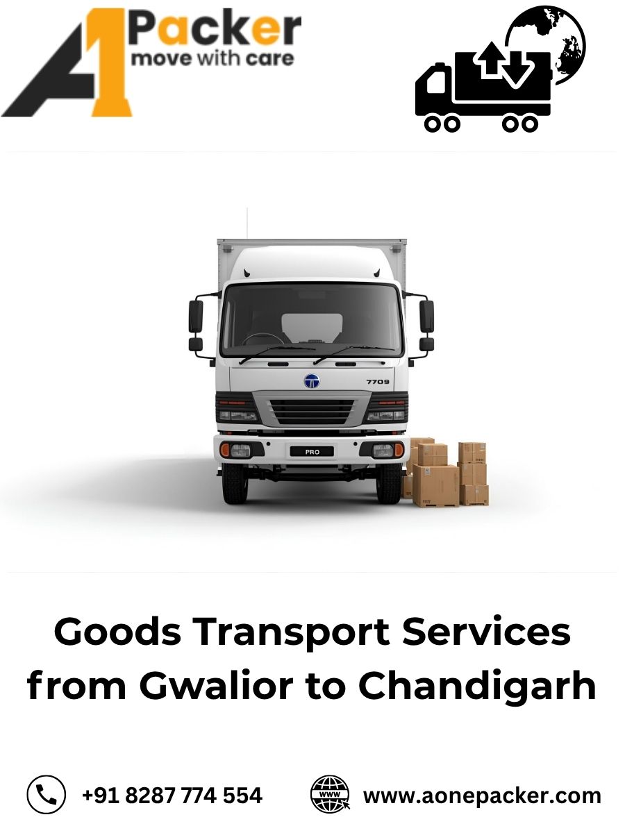 Goods Transport from Gwalior to Chandigarh