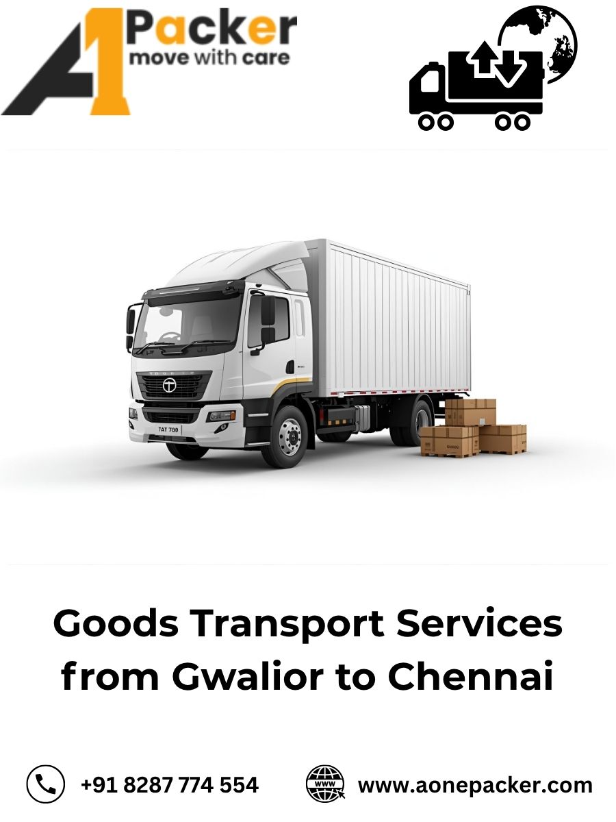 Goods Transport from Gwalior to Chennai