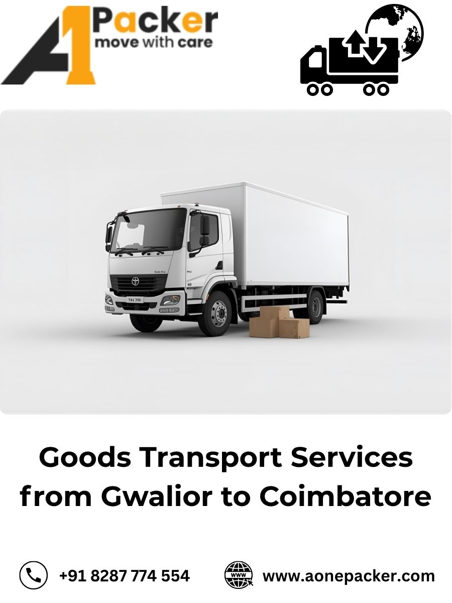Goods Transport from Gwalior to Coimbatore