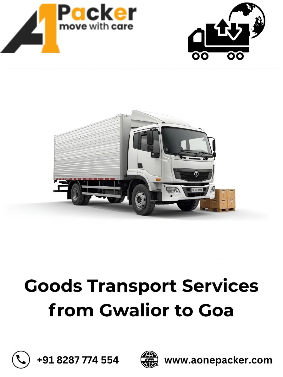 Goods Transport from Gwalior to Goa