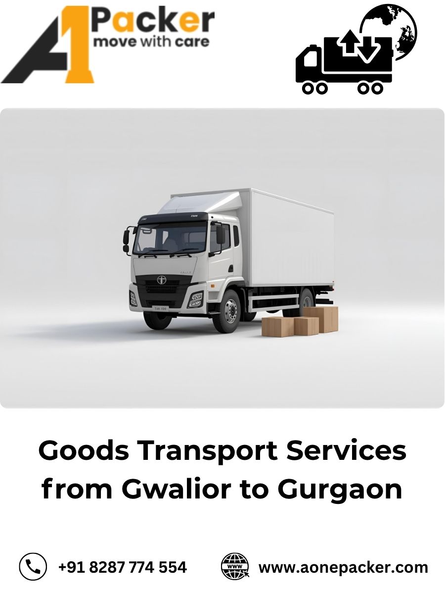 Goods Transport from Gwalior to Gurgaon