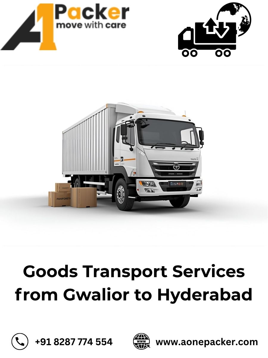 Goods Transport from Gwalior to Hyderabad