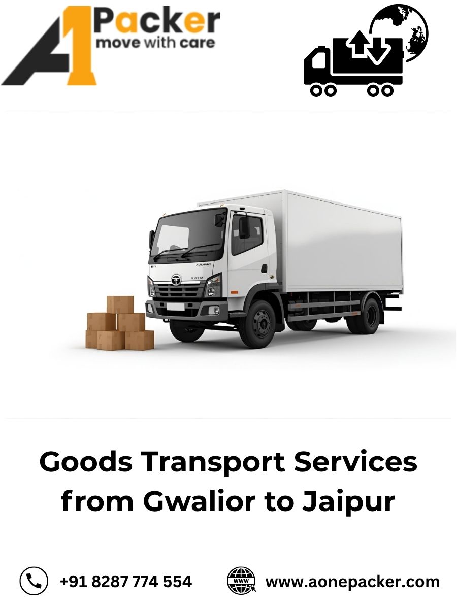Goods Transport from Gwalior to Jaipur