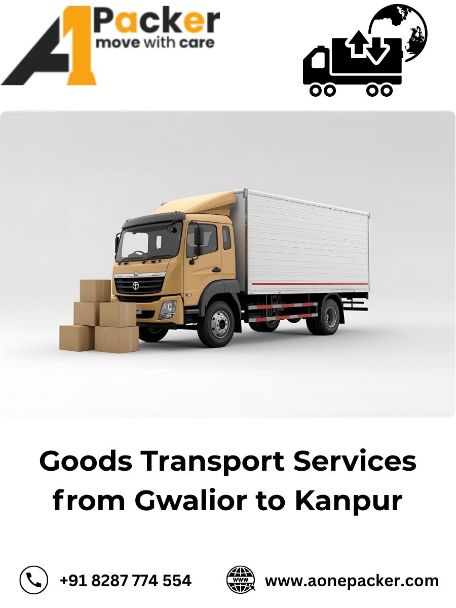 Goods Transport from Gwalior to Kanpur