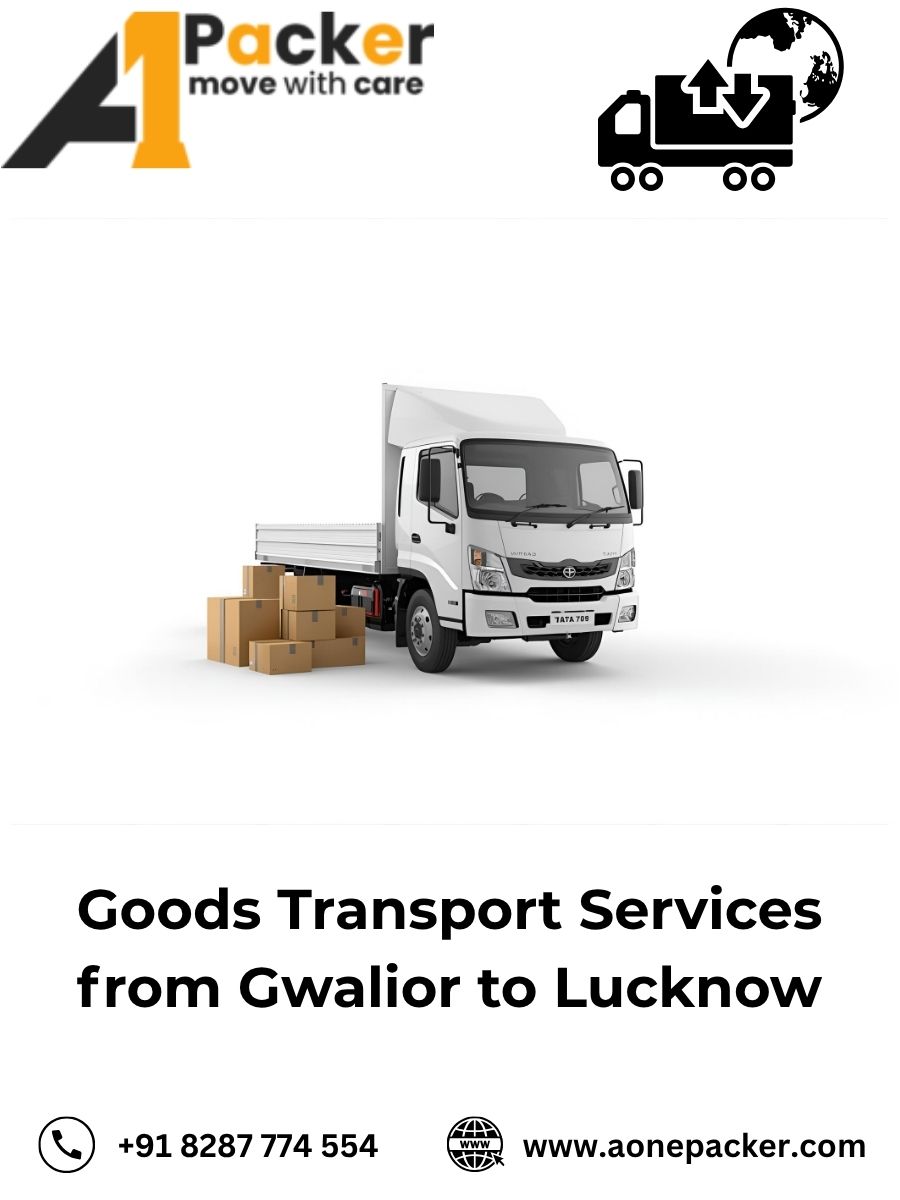 Goods Transport from Gwalior to Lucknow