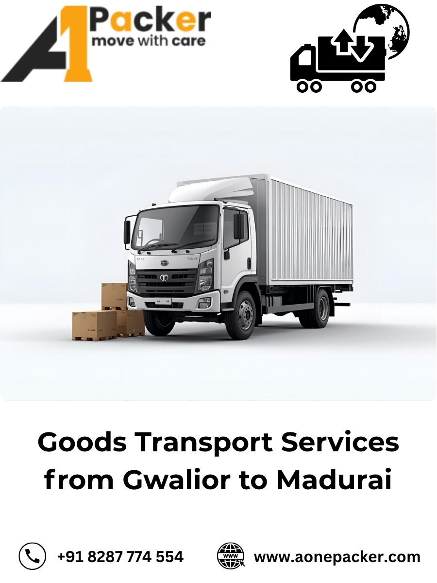 Goods Transport from Gwalior to Madurai
