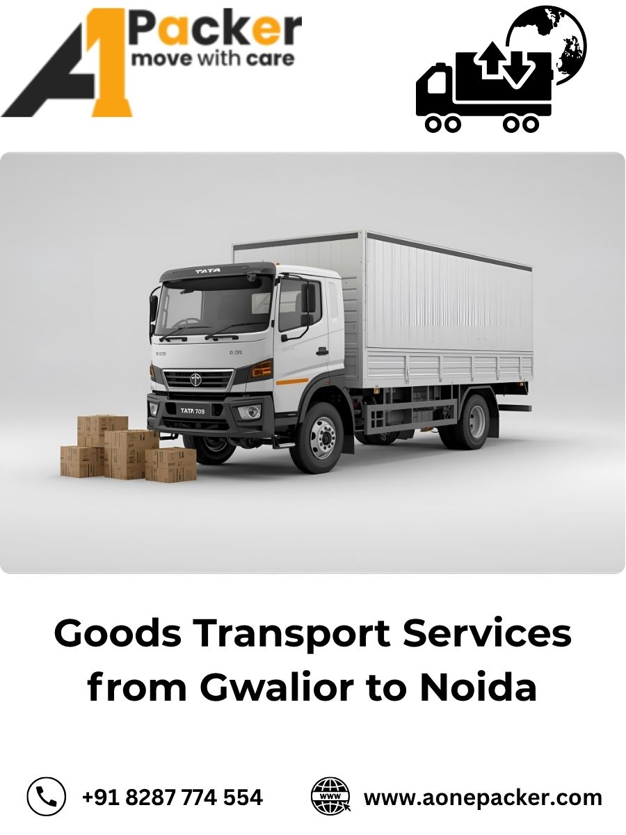 Goods Transport from Gwalior to Noida