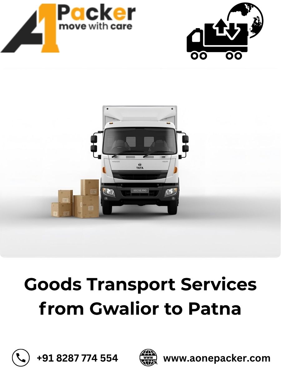 Goods Transport from Gwalior to Patna